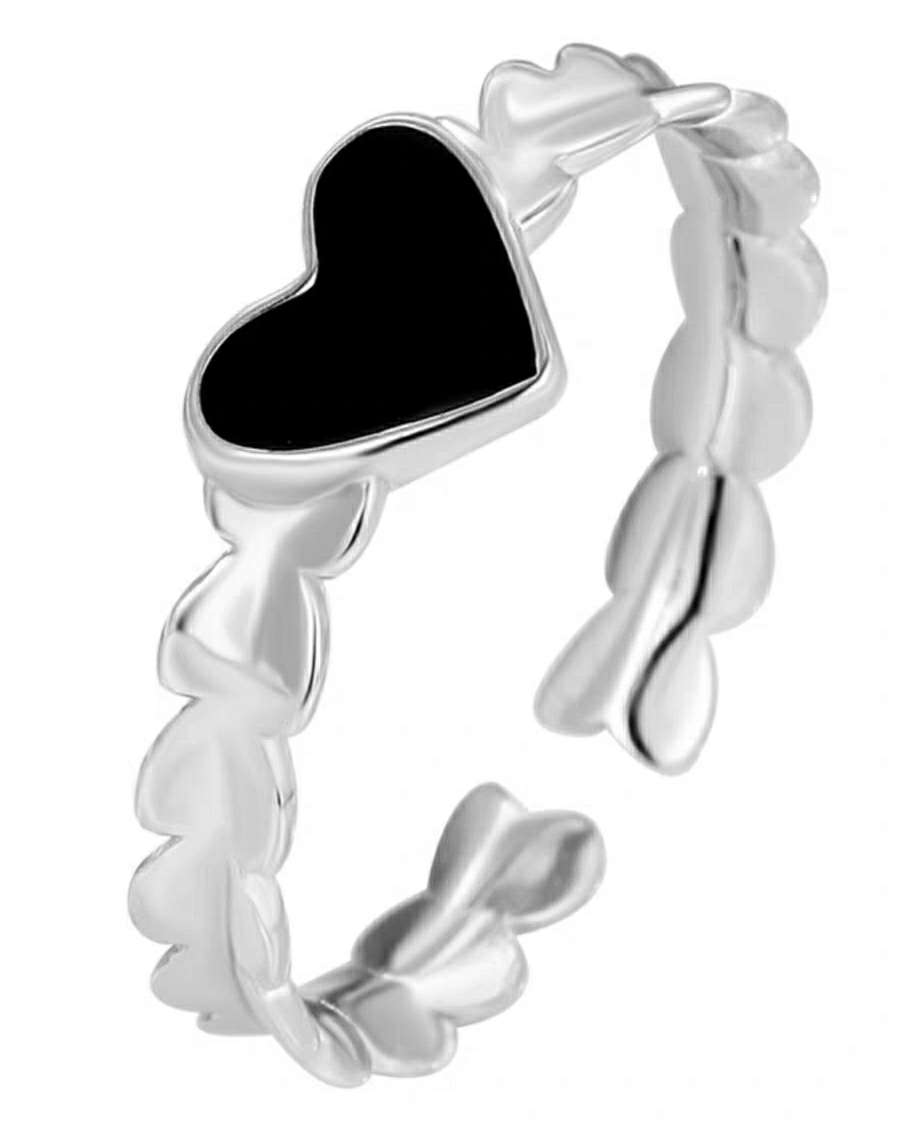 Monora Dark Gothic *Girlish Whimsy* Ring in 925 Silver