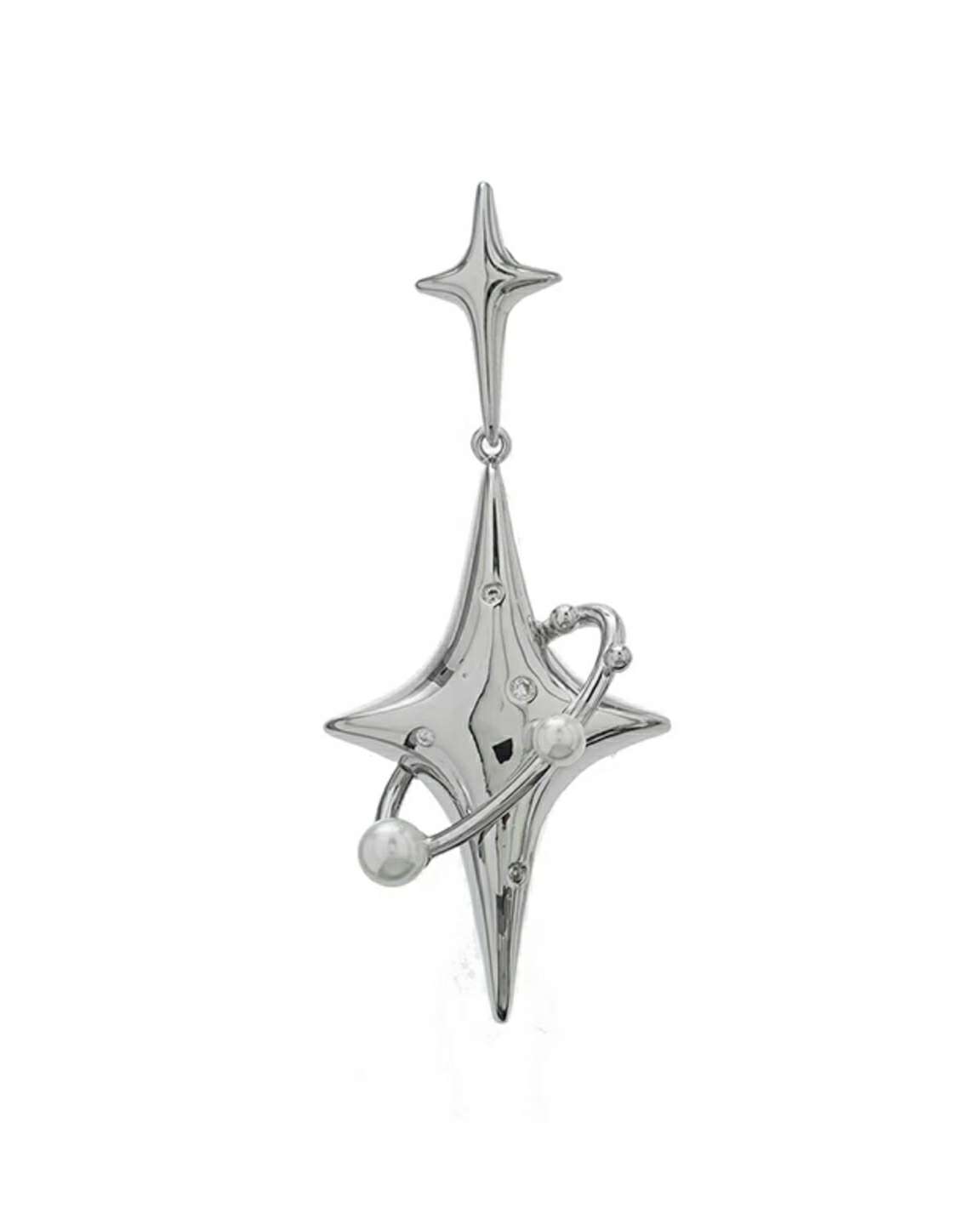 Monora Galactic Starburst Drop Earring