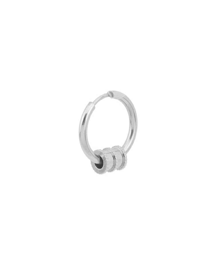 Monora Charm Hoop Earring
