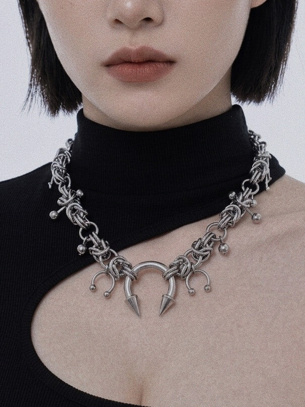 Horseshoe Link Necklace