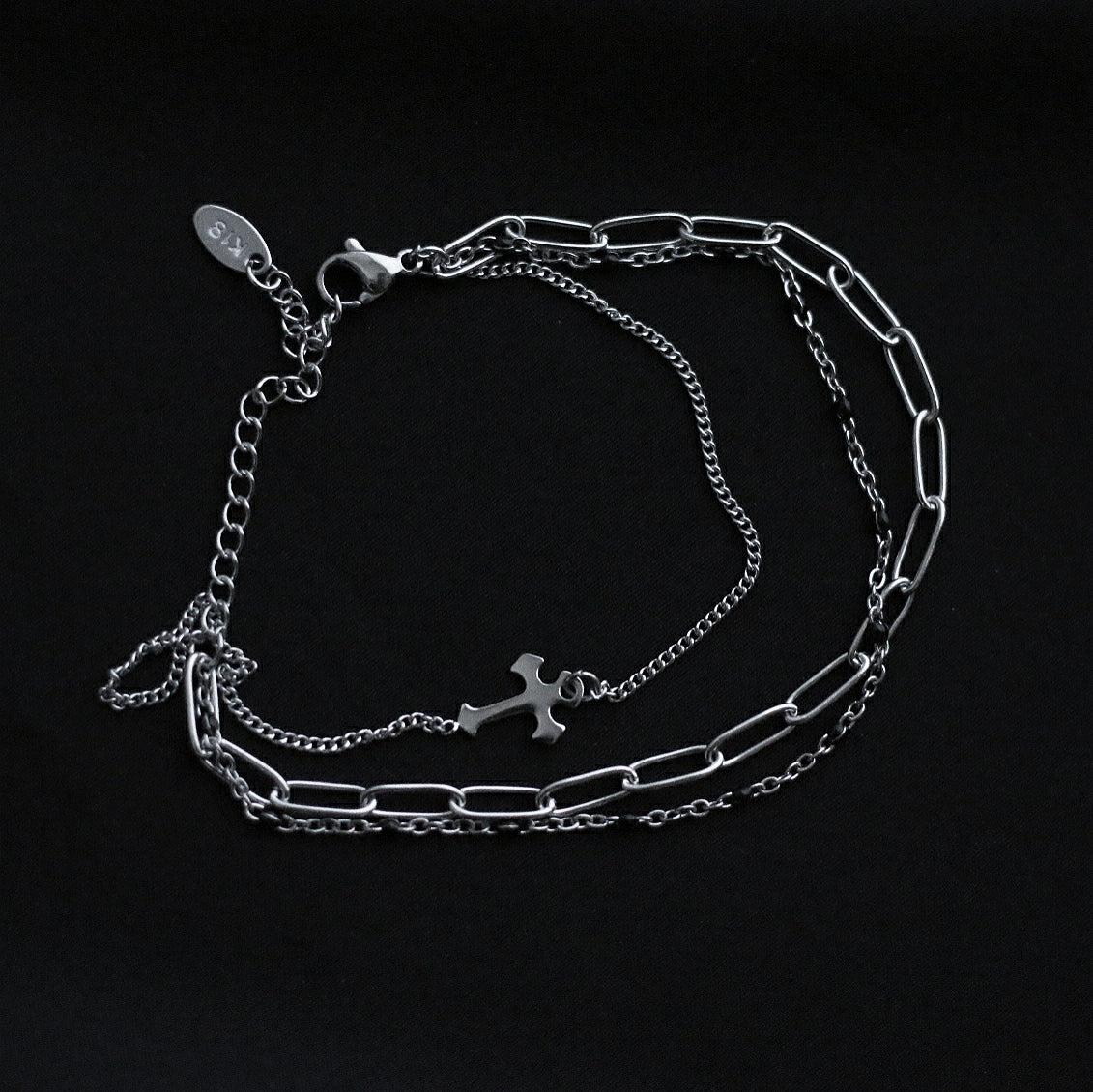 Monora Dark Gothic *Sin* Armband aus Titan