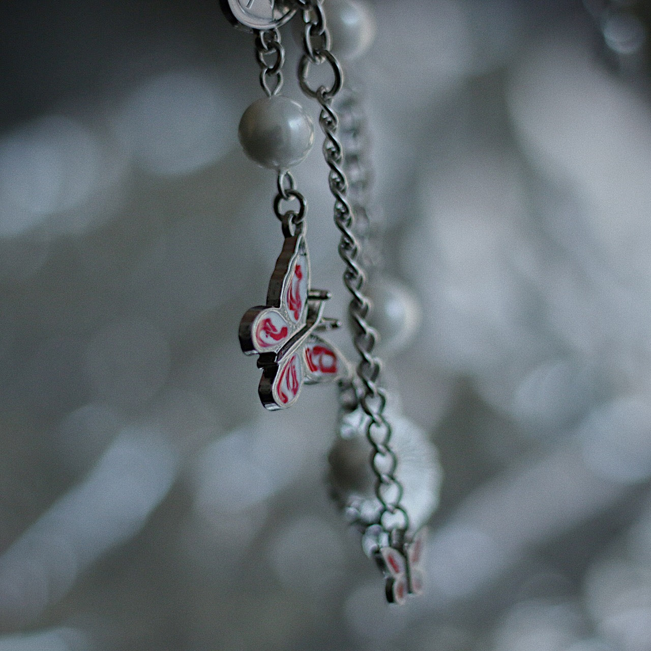 Collier Monora Dark Gothic *Night Lord* en Acier au Titane