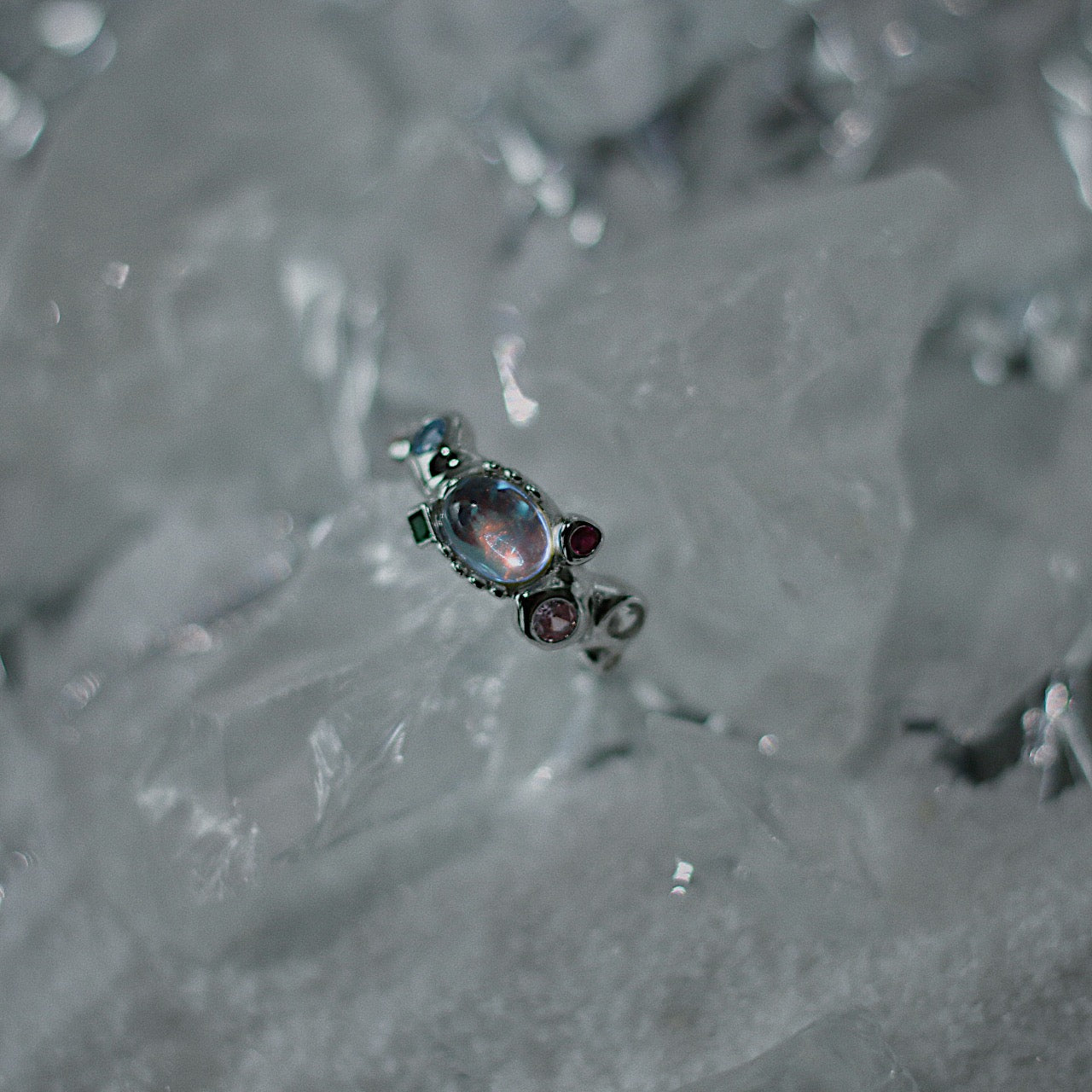 Monora Cute *Sherry Moon* Ring - Funky Cells Vibes