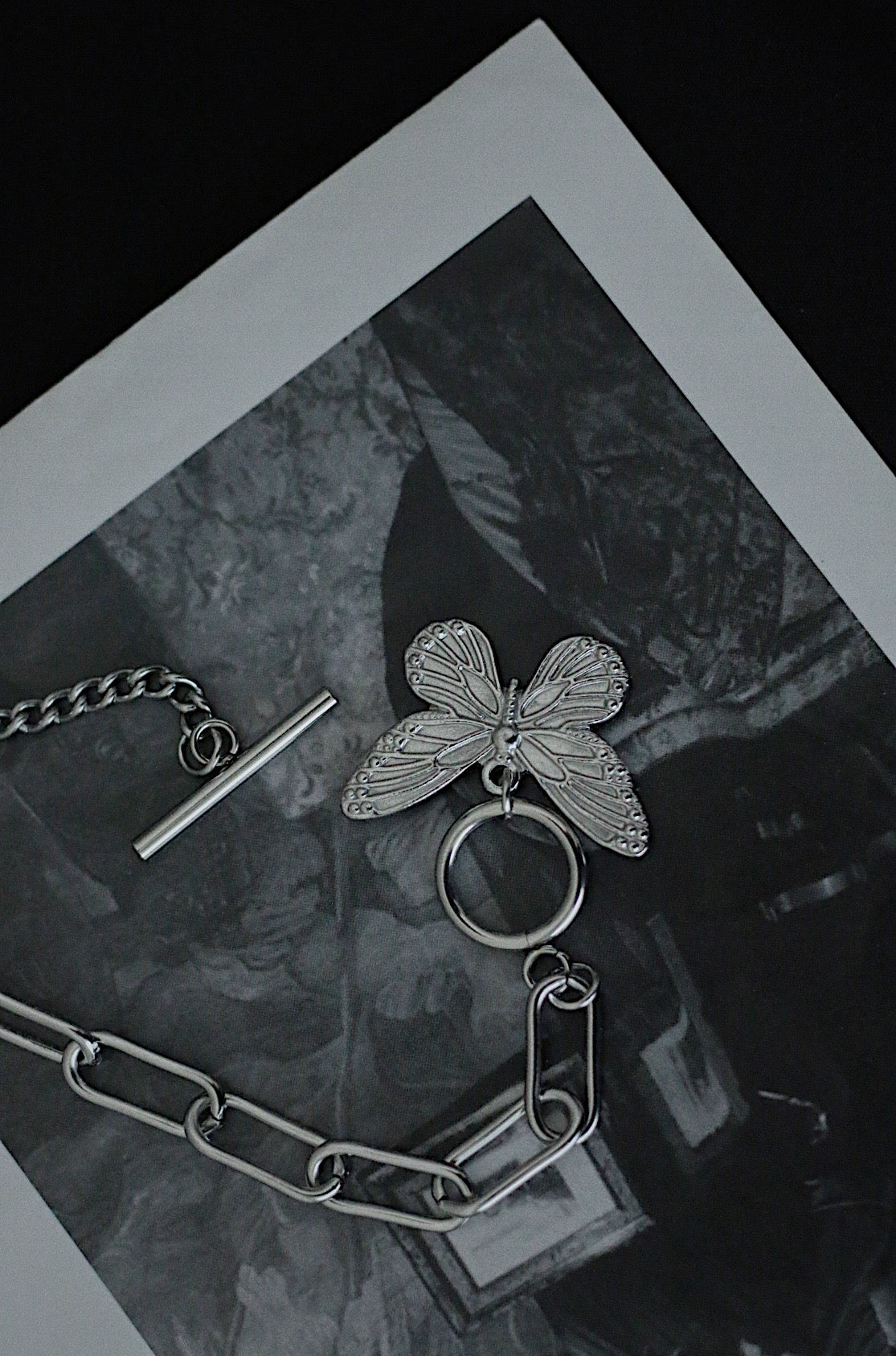 Monora Dark Gothic *Butterfly Effect* Necklace