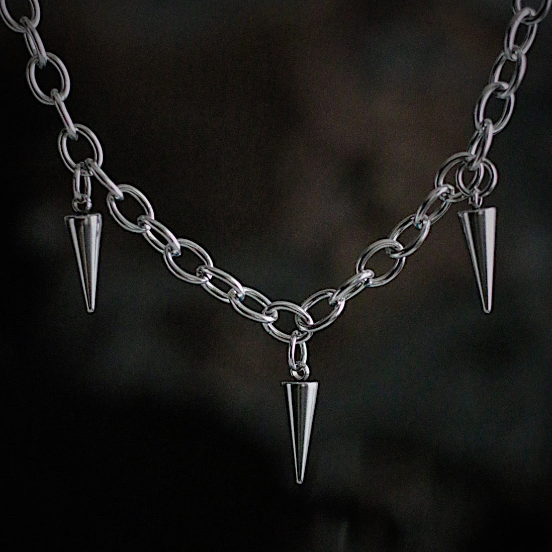 Monora Dark Gothic *Awl* Necklace