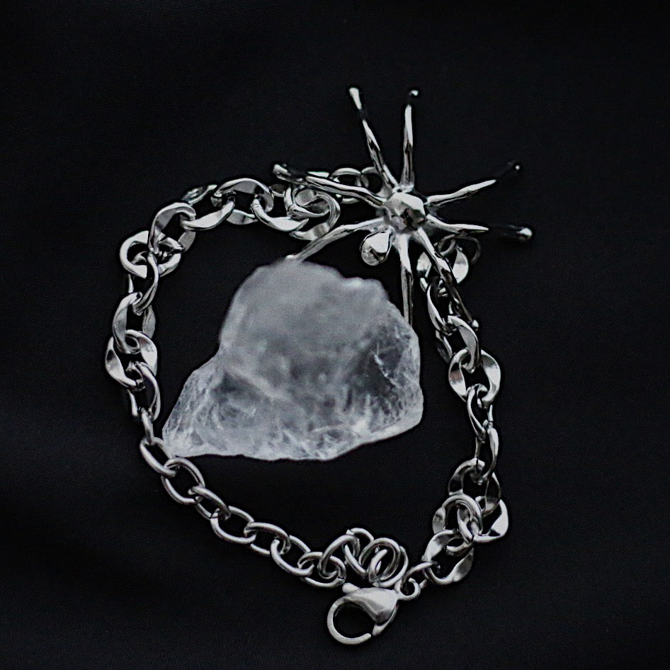 Bracelet Monora Dark Gothic *Sin* en Titane