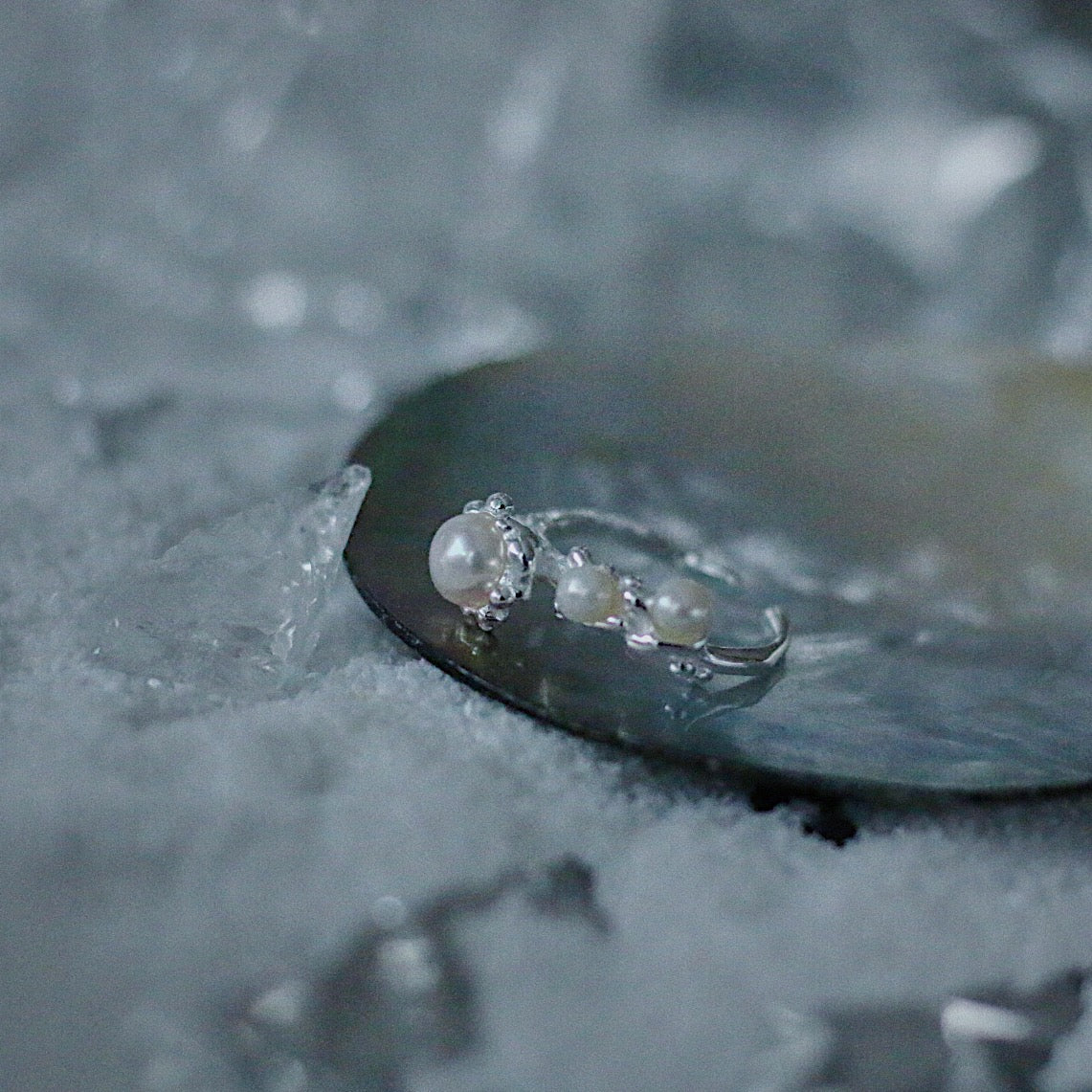 Monora Cute *Seascape Melody* Ring - Harmonious Ocean Notes