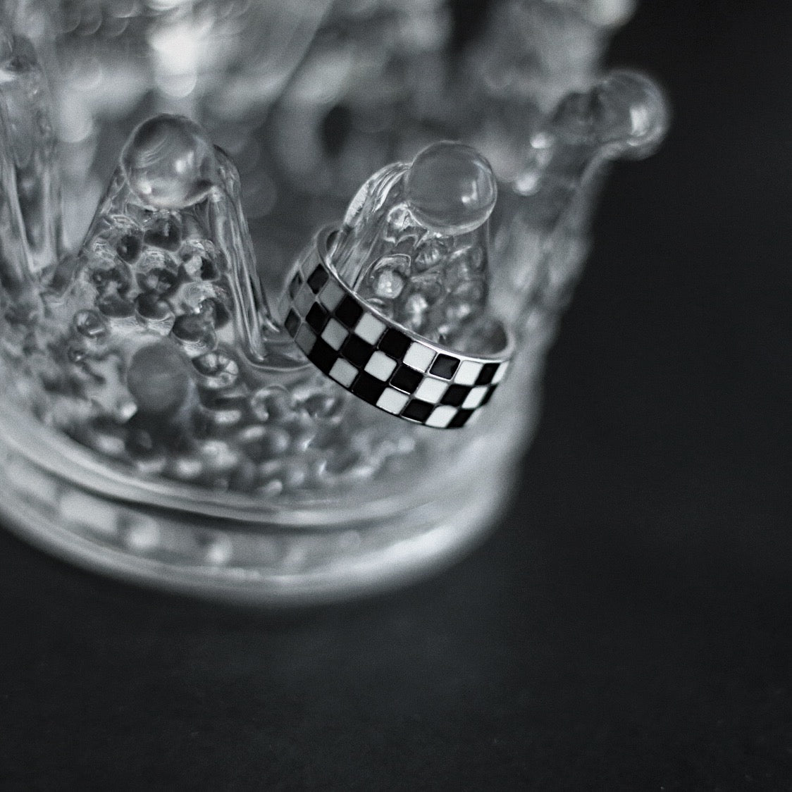 Monora Gothic *Old School* Ring in 925 Silver