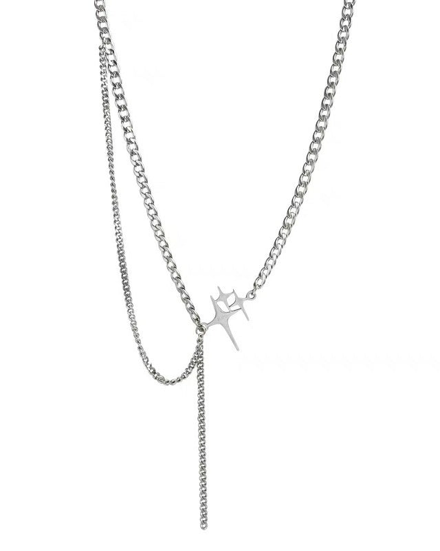 Monora Dark Fashion Starlight Stainless Steel Necklace
