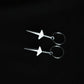 Monora Gothic *“Kunai* Stud Earring in Titanium Steel