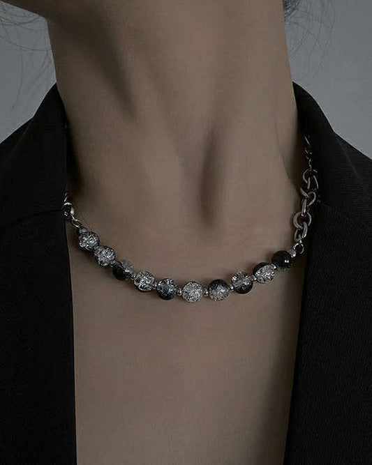 Monora *Glacial Gleam* Necklace - The Icy Chill