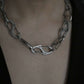 Monora Dark Fashion *Cleaver Link* Necklace - Slice of Style