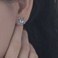 Monora *Blue Blossom* Stud Earring