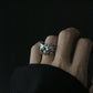 Monora Dark Fashion *Imprisoned Heart* Ring