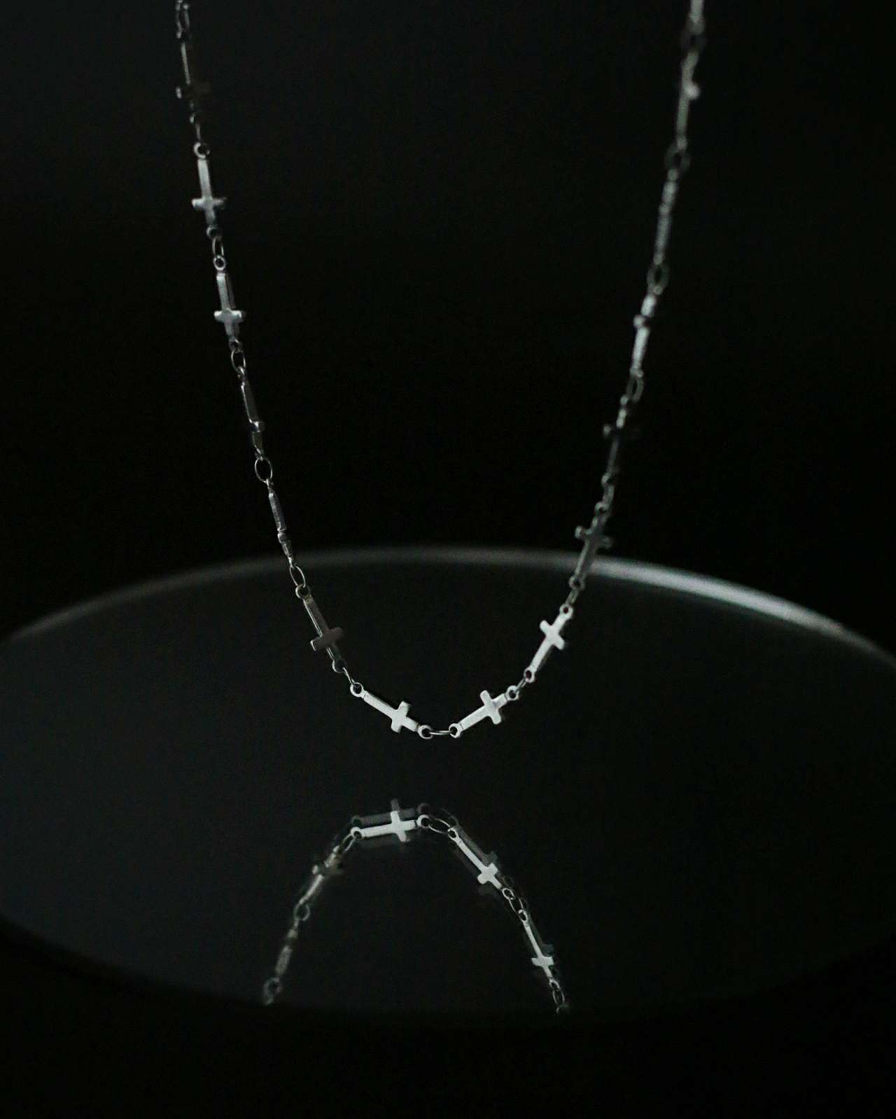 Monora Gothic Transition Cross Necklace-Bracelet