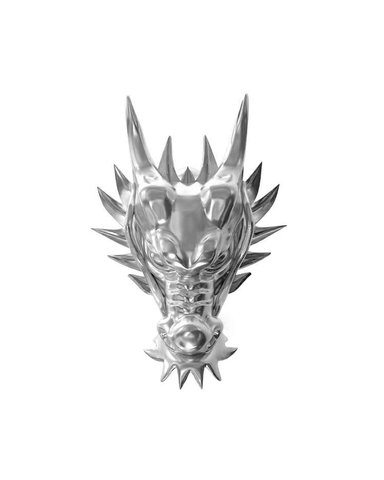 Monora *Dragon's Roar* Stud Earring - Unleash The Inner Fire