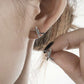 Monora *Mechanical Twist* Stud Earring
