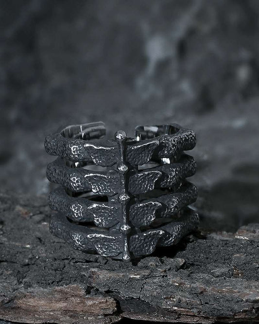Monora Industrial Beast Stainless Steel Ring