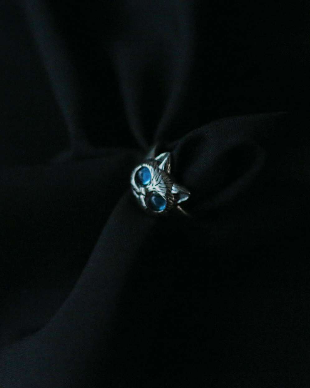Monora Blue Nebula Purr Ring
