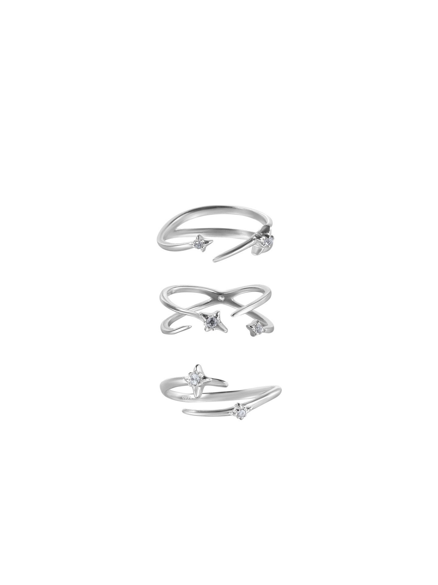 Starlite Mini Rings – Monora Studio