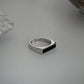 Monora Gothic *Einsiedler* Ring in 925 Silber