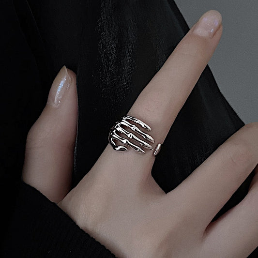 Monora Dark Fashion*Ghost Hug* Ring in 925 Silver