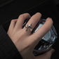 Monora Gothic *Stardust* Ring in 925 Silber