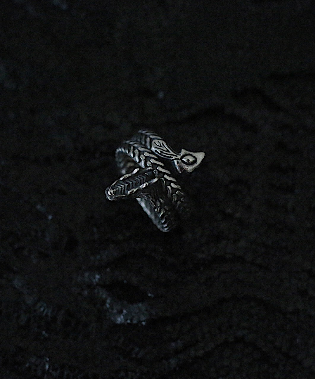 Monora Dark Gothic *Dragon- Drogon* Ring