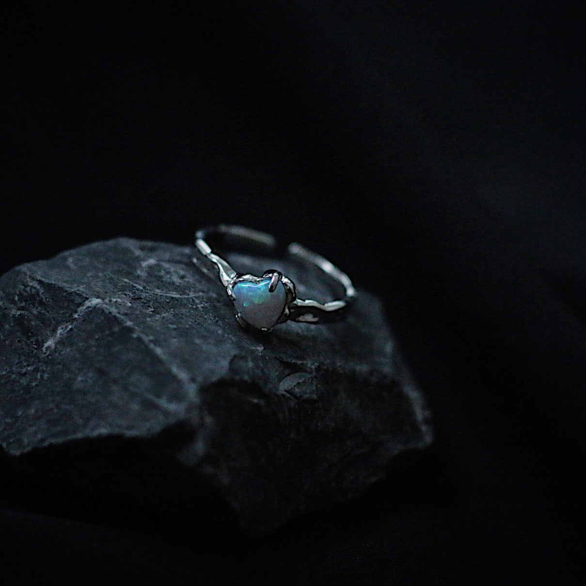 Monora Cute *Ocean Heart* Ring - The Love of the Sea