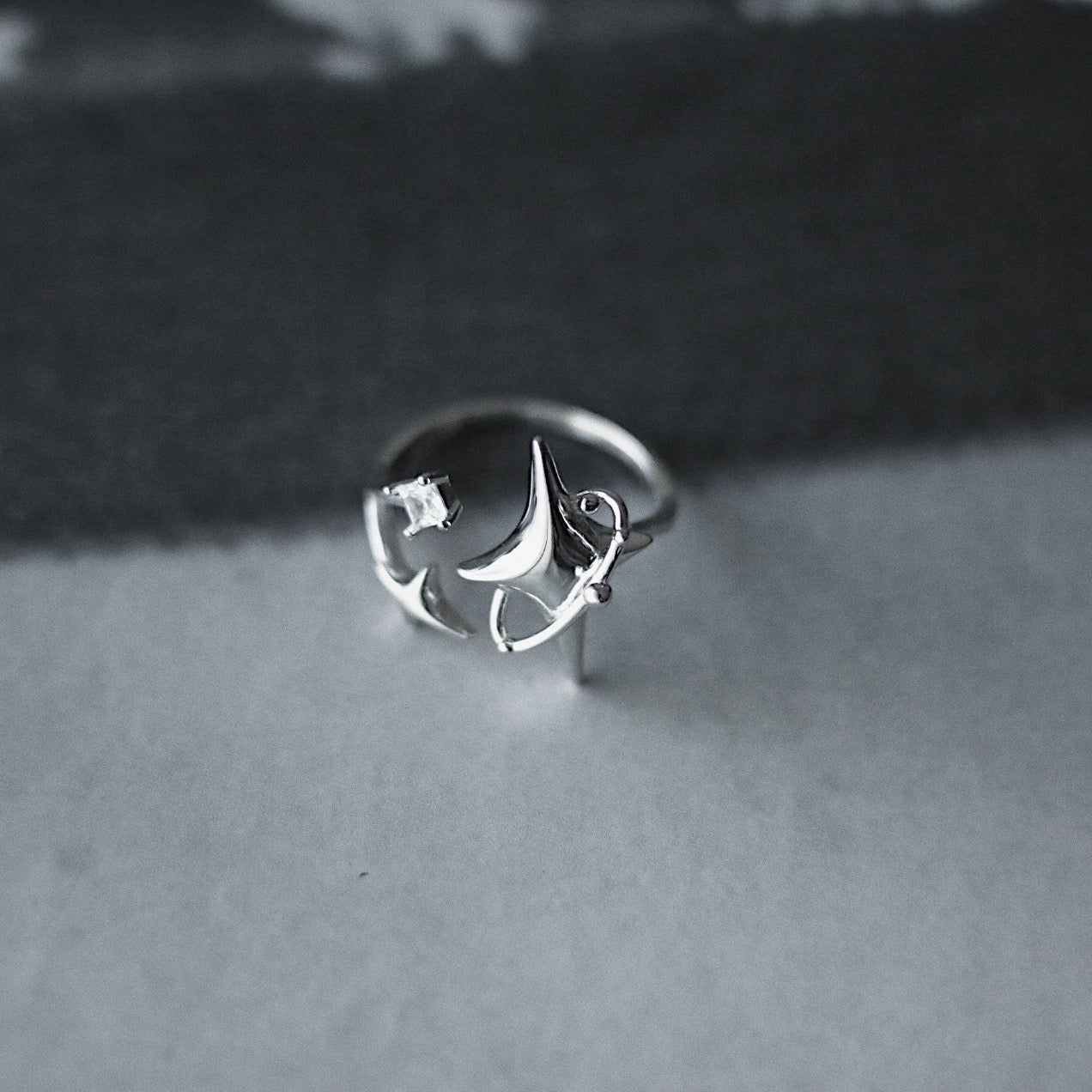 Orbit the Universe: Monora Universe Ring in 925 Silver