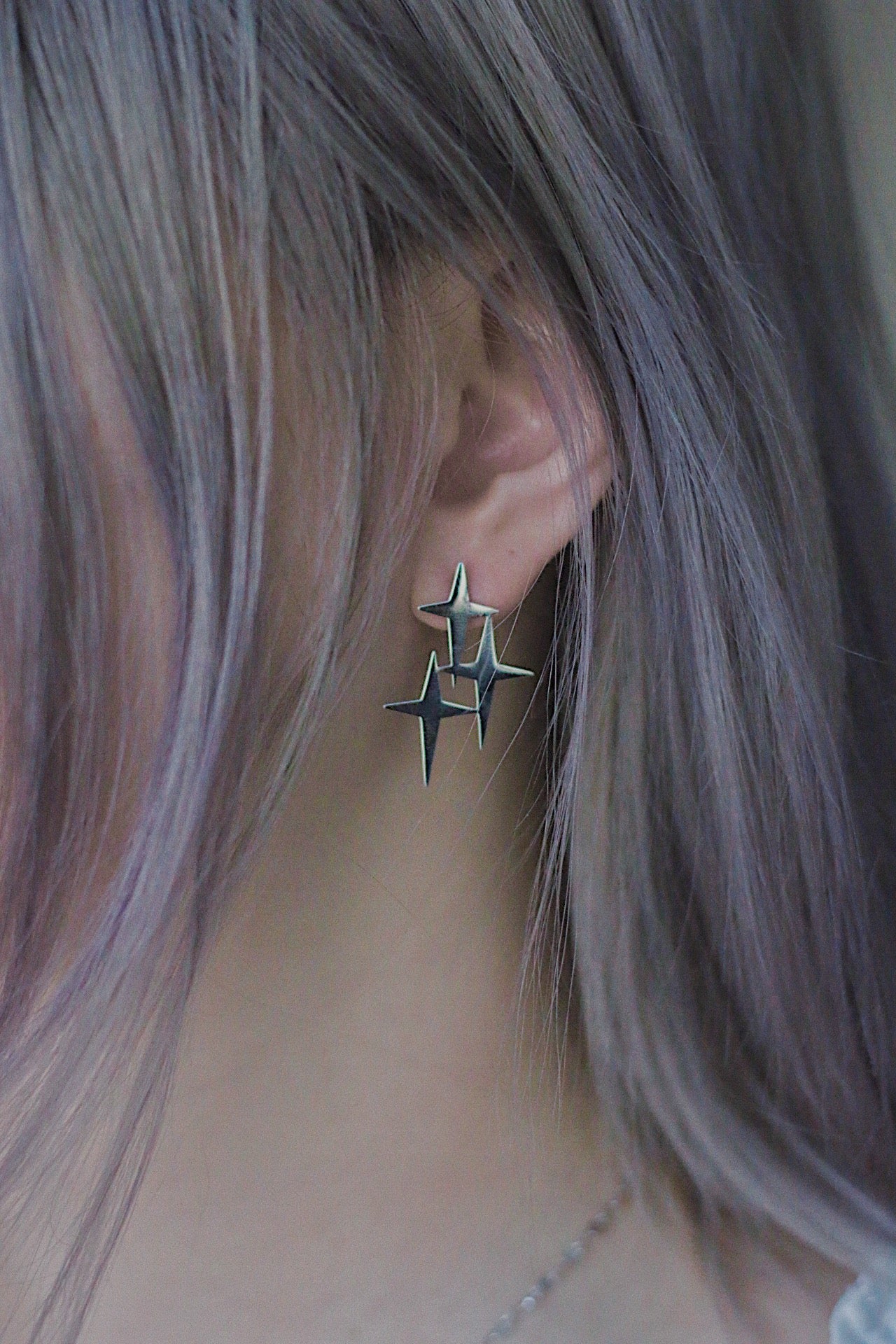 Monora Gothic Asterism Stud Earring