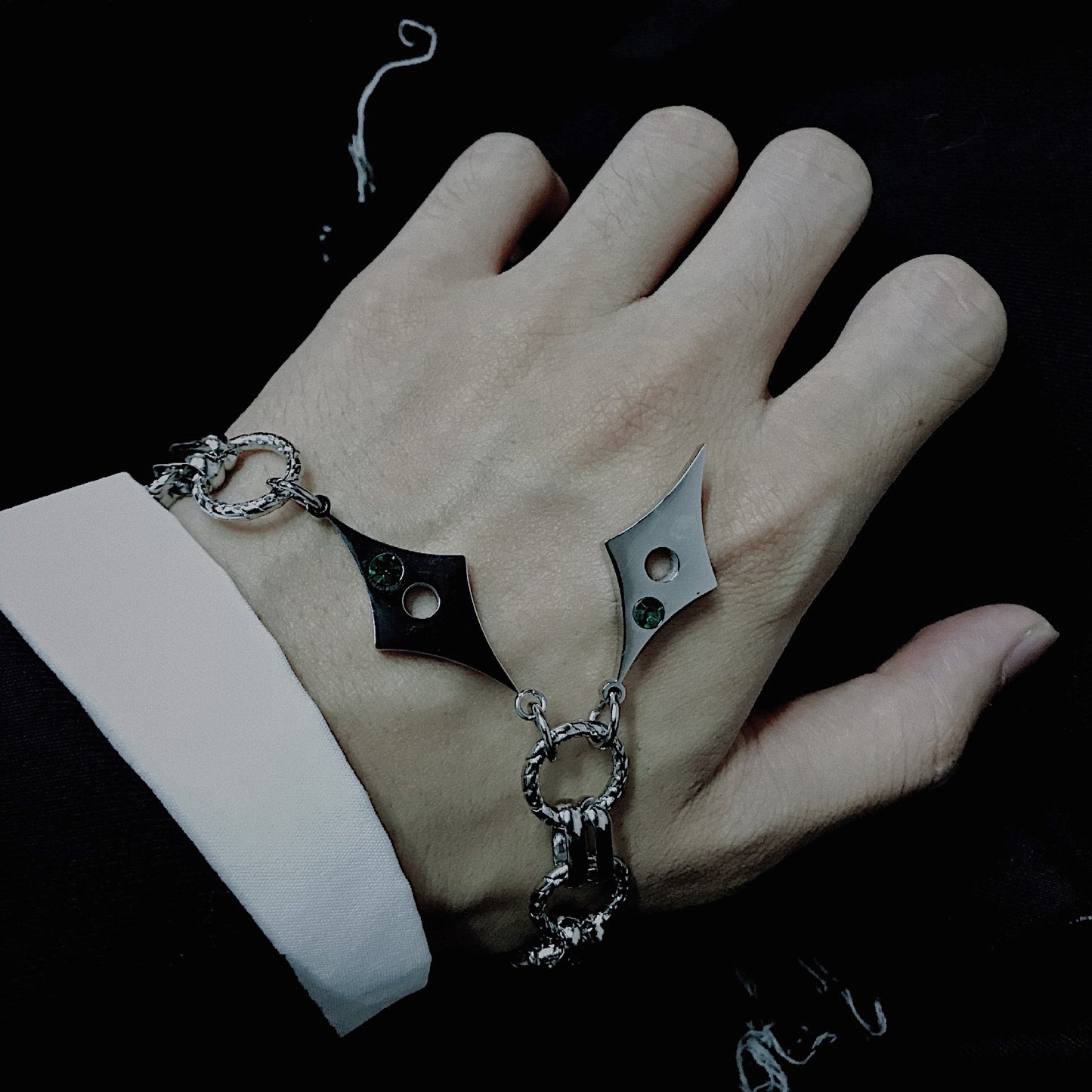 Monora Dark Gothic *Kunai* Bracelet