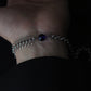 Bracelet Monora Dark Gothic *Ice Blast* en Titane