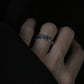 Monora Goth *Meteorolite* Ring in 925 Silver