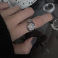 Monora Gothic *The Moon Lake* Ring in 925 Silver
