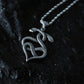 Pendentif Monora Dark Gothic *Cold Heart* en Acier au Titane