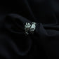 Bague Monora Dark Gothic *Time Out* en Argent 925