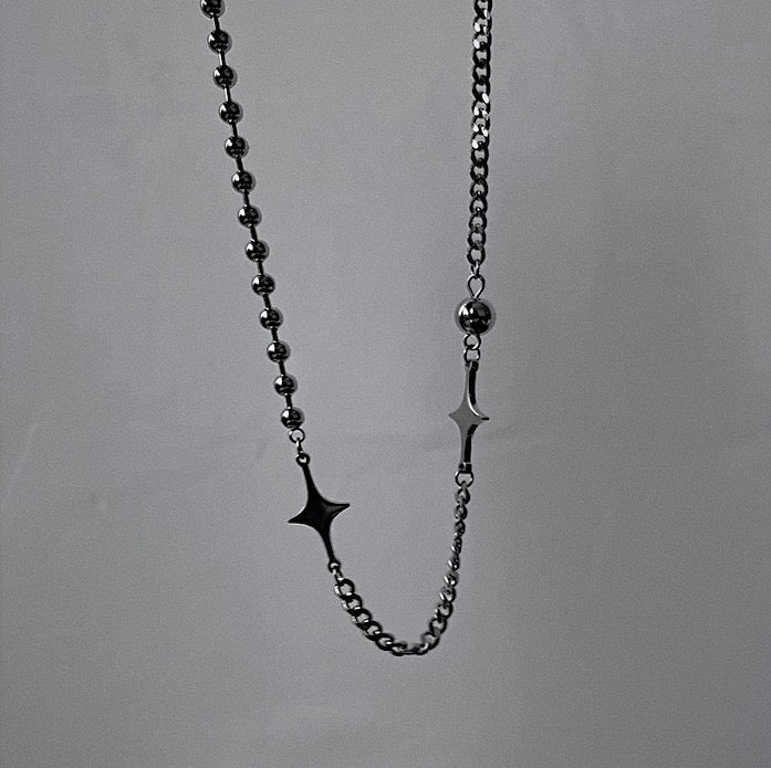 Monora Dark Gothic *Dornen* Halskette aus Titanstahl