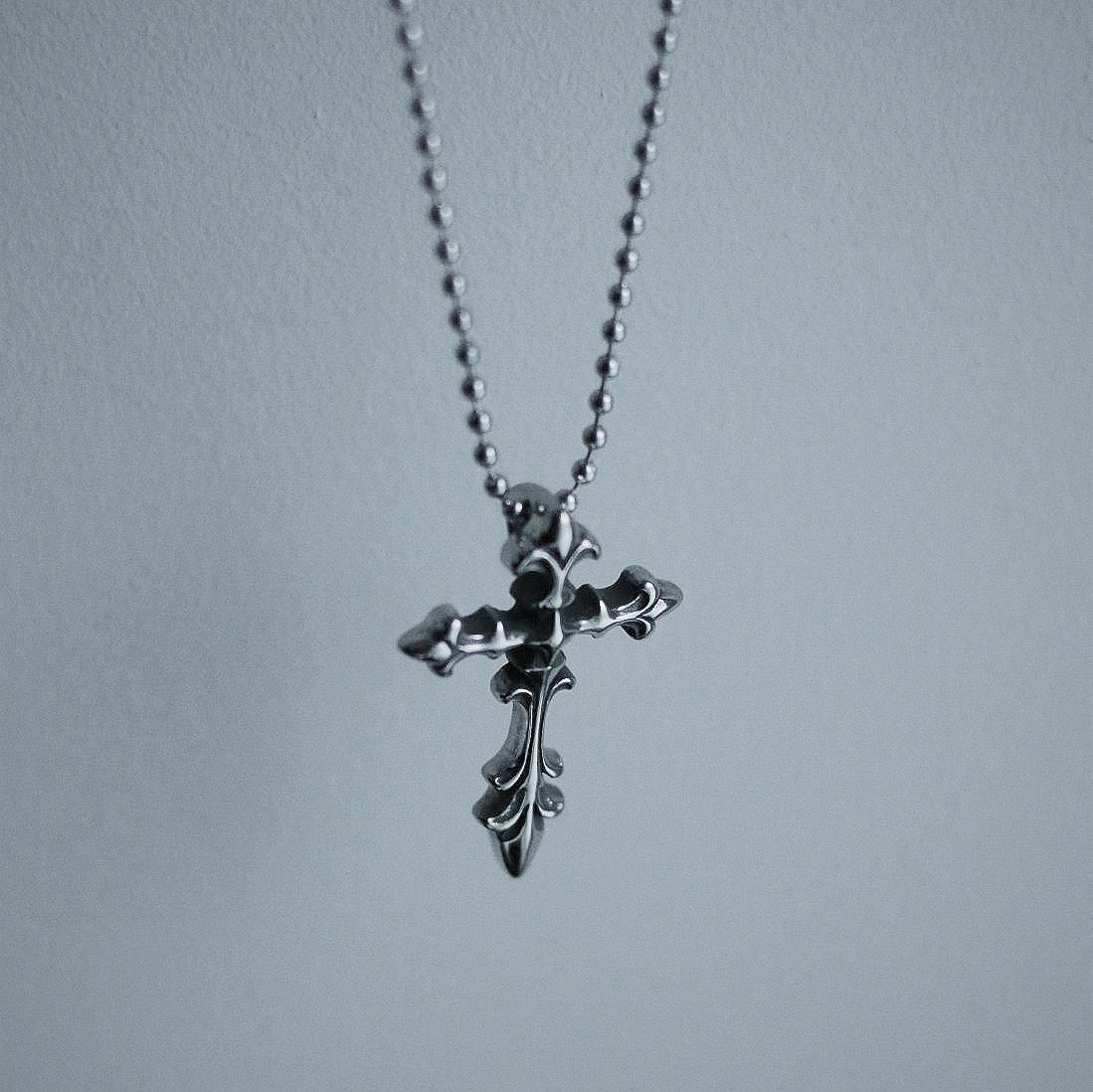 Monora Dark Gothic *Cross Spirit* Necklace