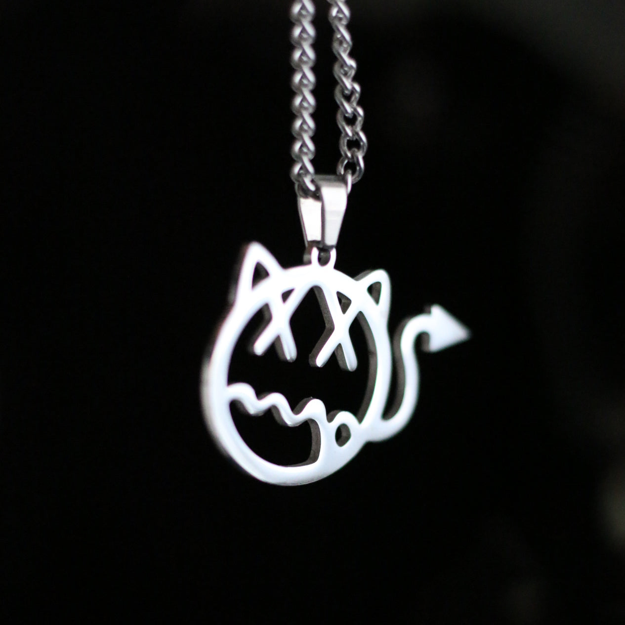 Monora Lovable *Naughty Ghost* Pendant Necklace