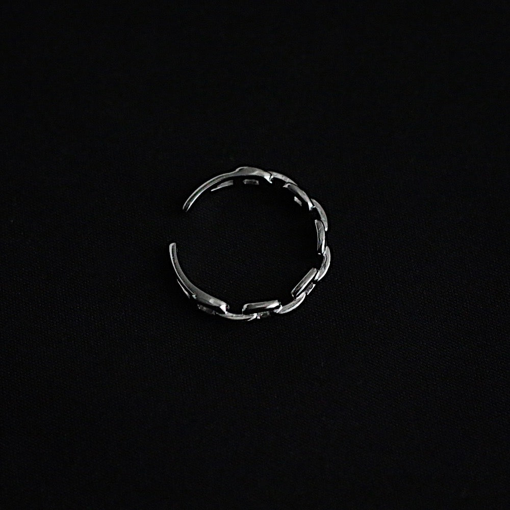 Bague Monora Dark Gothic *Time Out* en Argent 925