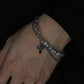 Monora Dark Gothic *Psychedelic* Bracelet in Titanium Steel
