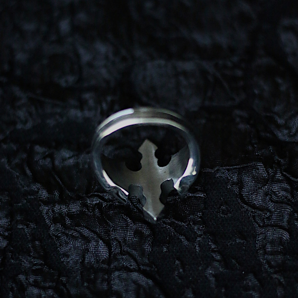 Monora Dark Gothic *Divine Shield* Ring