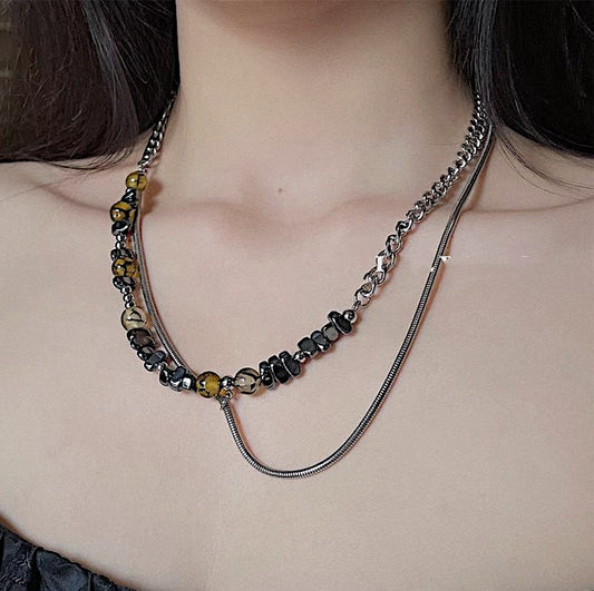 Monora Dark Fashion *Current* Necklace
