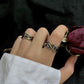 Monora Dark Gothic *Thistles & Thorns* Ring