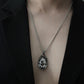 Monora Dark Gothic *Ghost in the Mirror* Necklace