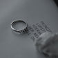 Monora Gothic *End* Ring in 925 Silver